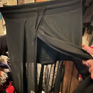 Sheer Skirt with built-in shorts